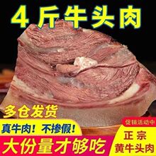 牛头肉清真牛脸肉新鲜牛头肉商用半成品真空牛头肉全熟牛脸送料包