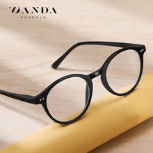 新款高端老花防蓝光眼镜6103外销时尚老花镜老年人常规带度数眼镜