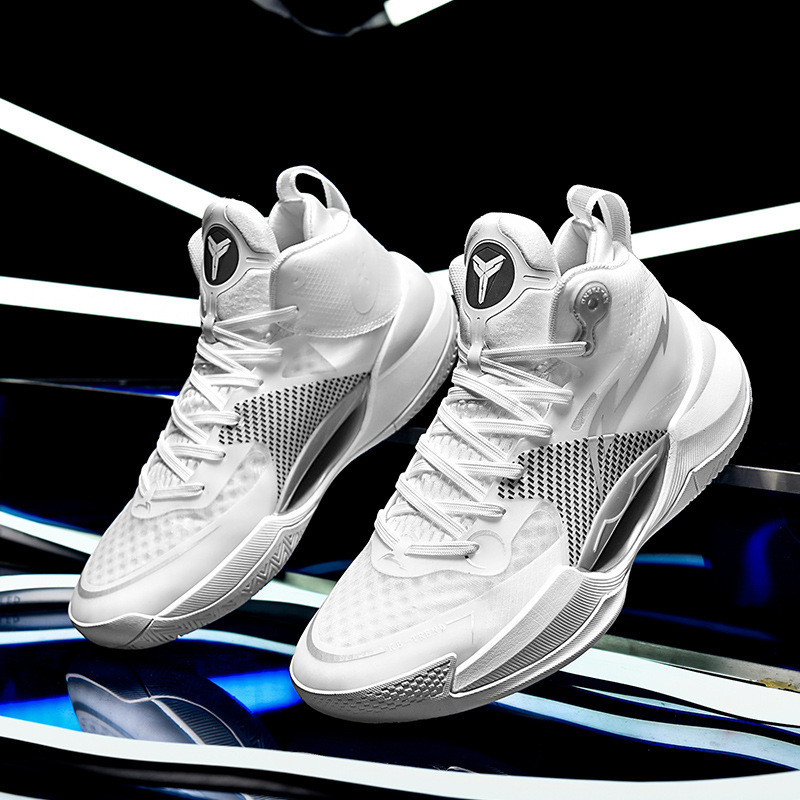 aj电母科比篮球鞋男女款韦德网面透气减震实战大码球鞋高帮詹姆斯
