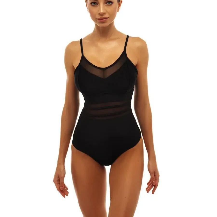 2024 Sports Swimsuit Women's One-Piece Sexy Bikini with Chest Pad