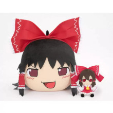 跨境新品東方Project plush 灵梦 魔理沙毛绒抱枕玩偶公仔