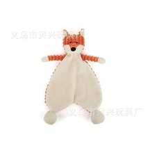 新款小狐狸婴儿安抚毛绒玩具安抚枕玩偶 厂家直销可定作批发