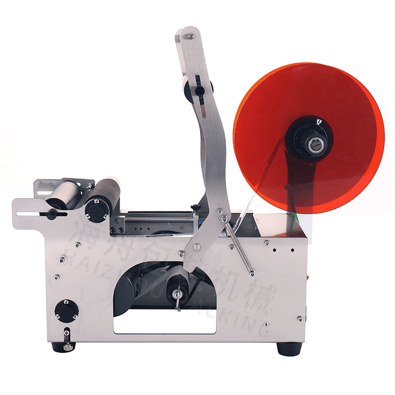 【厂家直销】小型手摇半自动圆瓶贴标机手动不干胶贴标机贴标签机