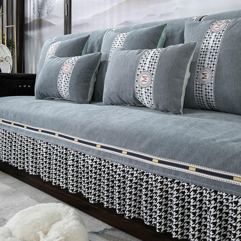 2021年新款沙发垫冬季中式盖布ins沙发套罩轻奢现代简约加厚四季