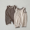 children Korean Edition new pattern Summer wear Jumpsuit men and women Baby baby leisure time comfortable T-shirts Sleeveless Romper Climbing suit 2 children Korean Edition new pattern Summer wear Jumpsuit men and women Baby baby leisure time comfortable T-shirts Sleeveless Romper Climbing suit 2
