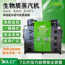 厂家生产立式600KG免报检生物质锅炉 自带除尘生物质蒸汽发生器