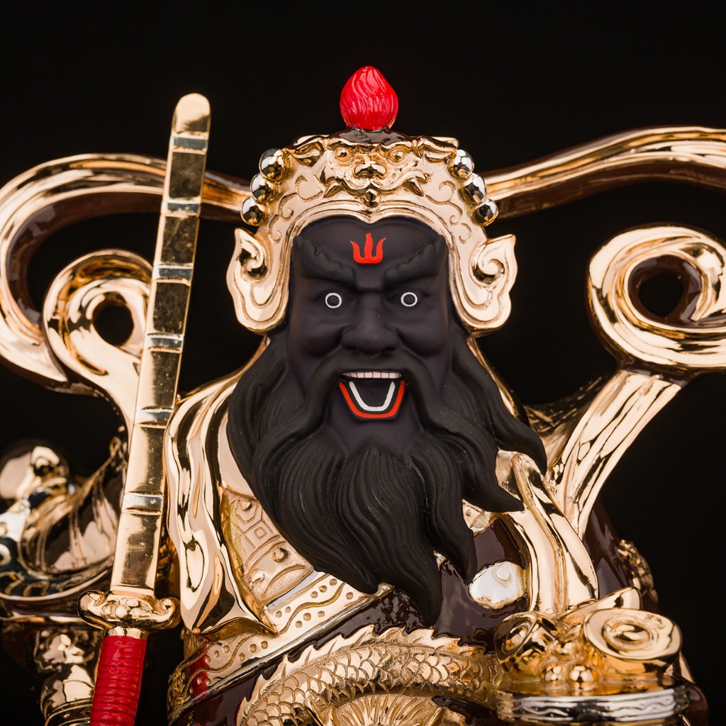 台湾盛凡铜鎏金 五路财神 佛像 神像 厂家直供 道教 佛教 礼品