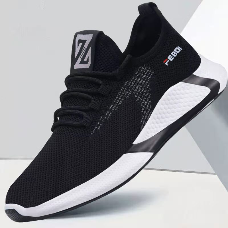 2023 New Spring Fashionable Breathable Lightweight Running Trendy Shoes Men Sneaker Support Foreign Trade One Piece Dropshipping