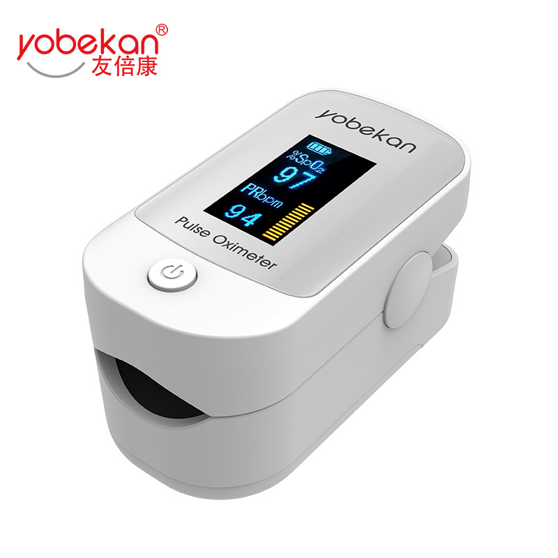 友倍康脉搏血氧仪指夹式血氧饱和度检测仪睡眠监护血氧机oximeter