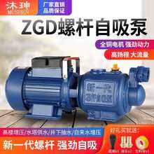 DU2P家用螺杆泵自吸泵全自动自来水增压泵抽水机水井无塔供水农用