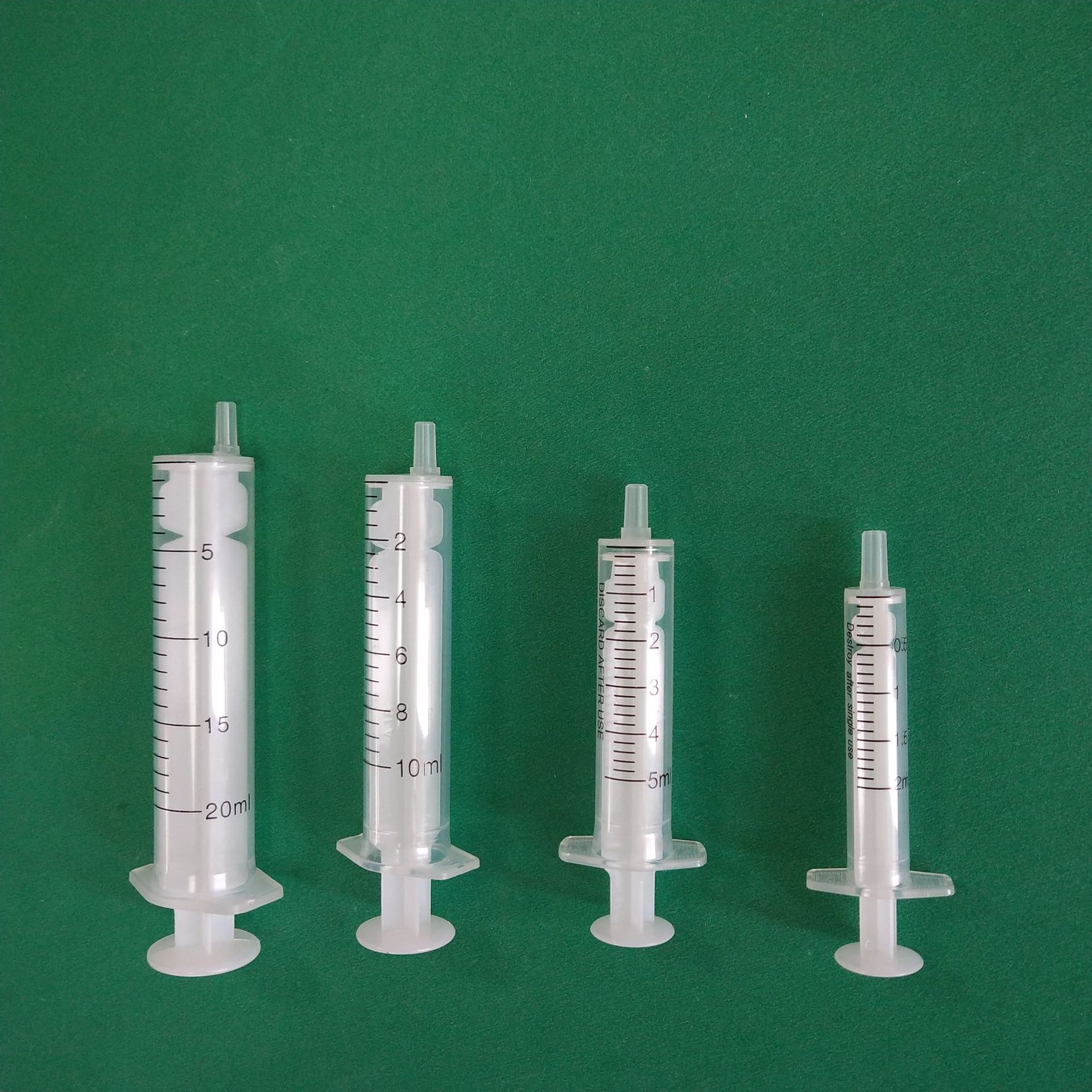 无橡胶圈耐有机耐酸碱注射加液器塑料针筒抽样器2ml5ml10ml20ml