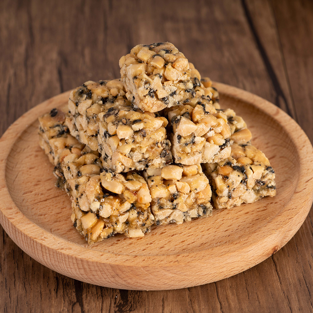 澳门特产原味黑芝麻花生糖花生酥年货手信休闲小吃食品糕点批发