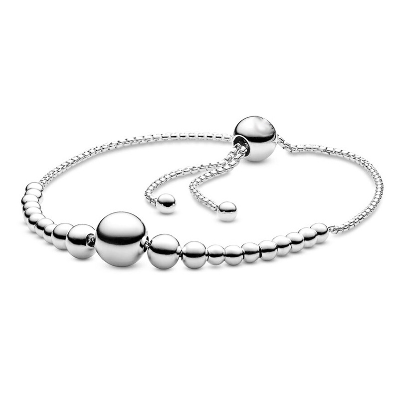 Pandora Bracelet Wholesale Cross-Border Hot Bracelet Basic Chain Diy Ornament Accessories One Piece Dropshipping Wholesale