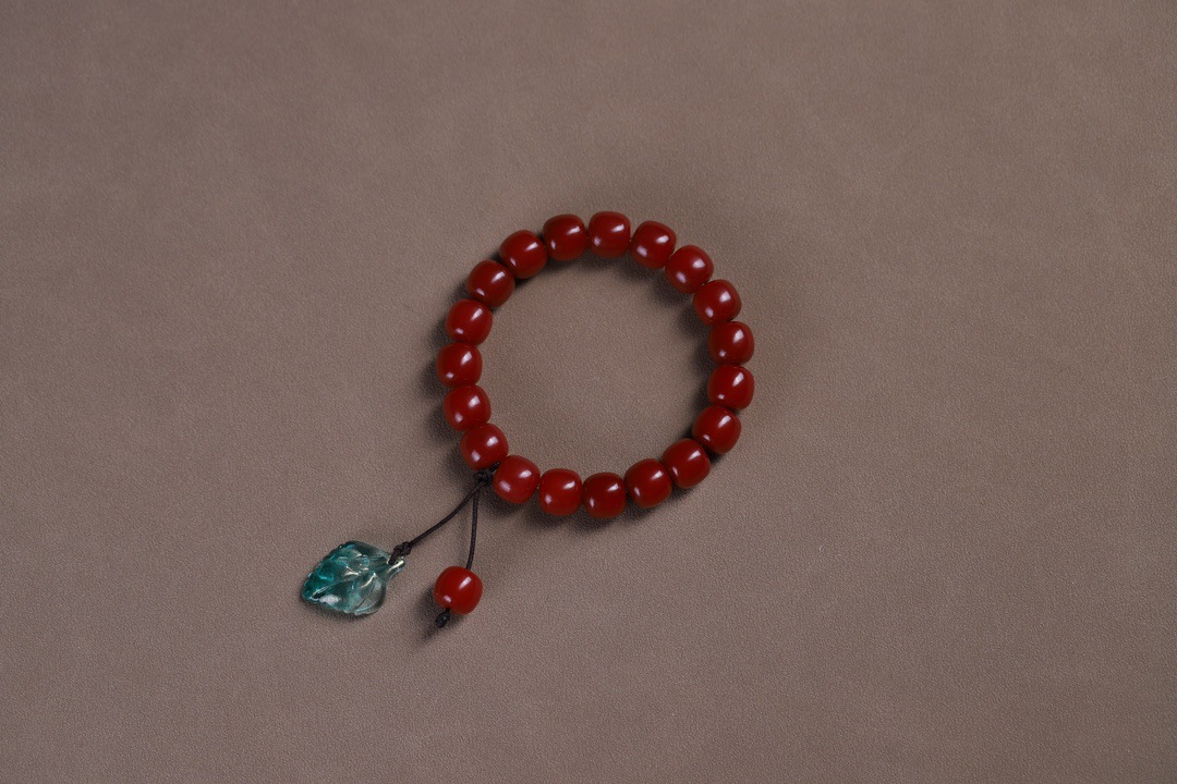 菩提根正品车厘子手持手串女绕指柔文玩学生版念珠佛珠男盘玩手链