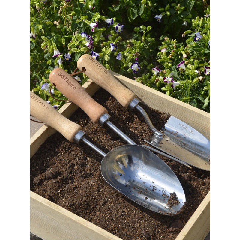 花盆小铲子户外挖土园艺盆栽铲子种花养花松土花铲种植工具耙子