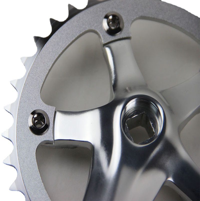 自行车齿盘单速牙盘36t全铝合金牙盘bcd110接受oem定制