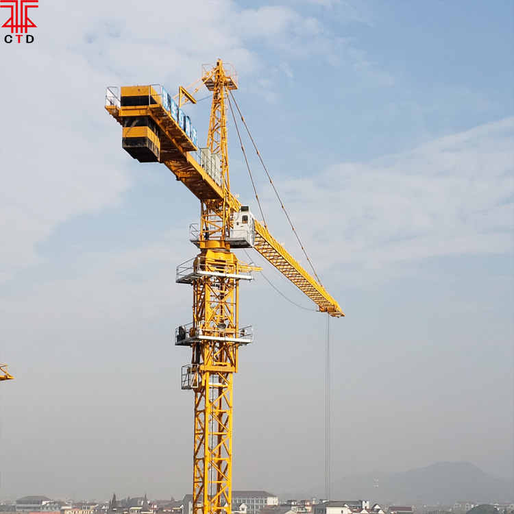 泰州腾达建机6013 厂家直销 中型塔机 100吨米高层建筑塔吊