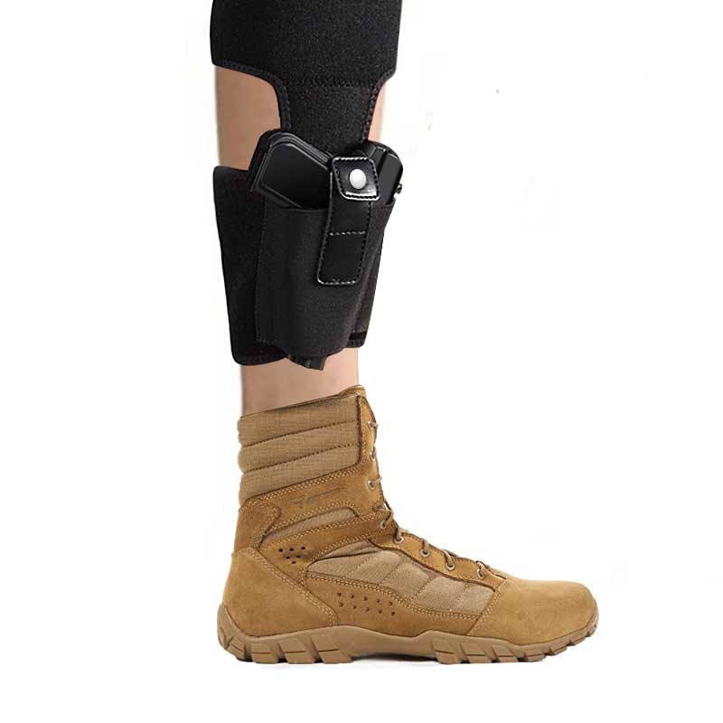 跨境战术绑腿枪套 小腿枪套保护套 男女腿包隐形枪套透气枪包腰带