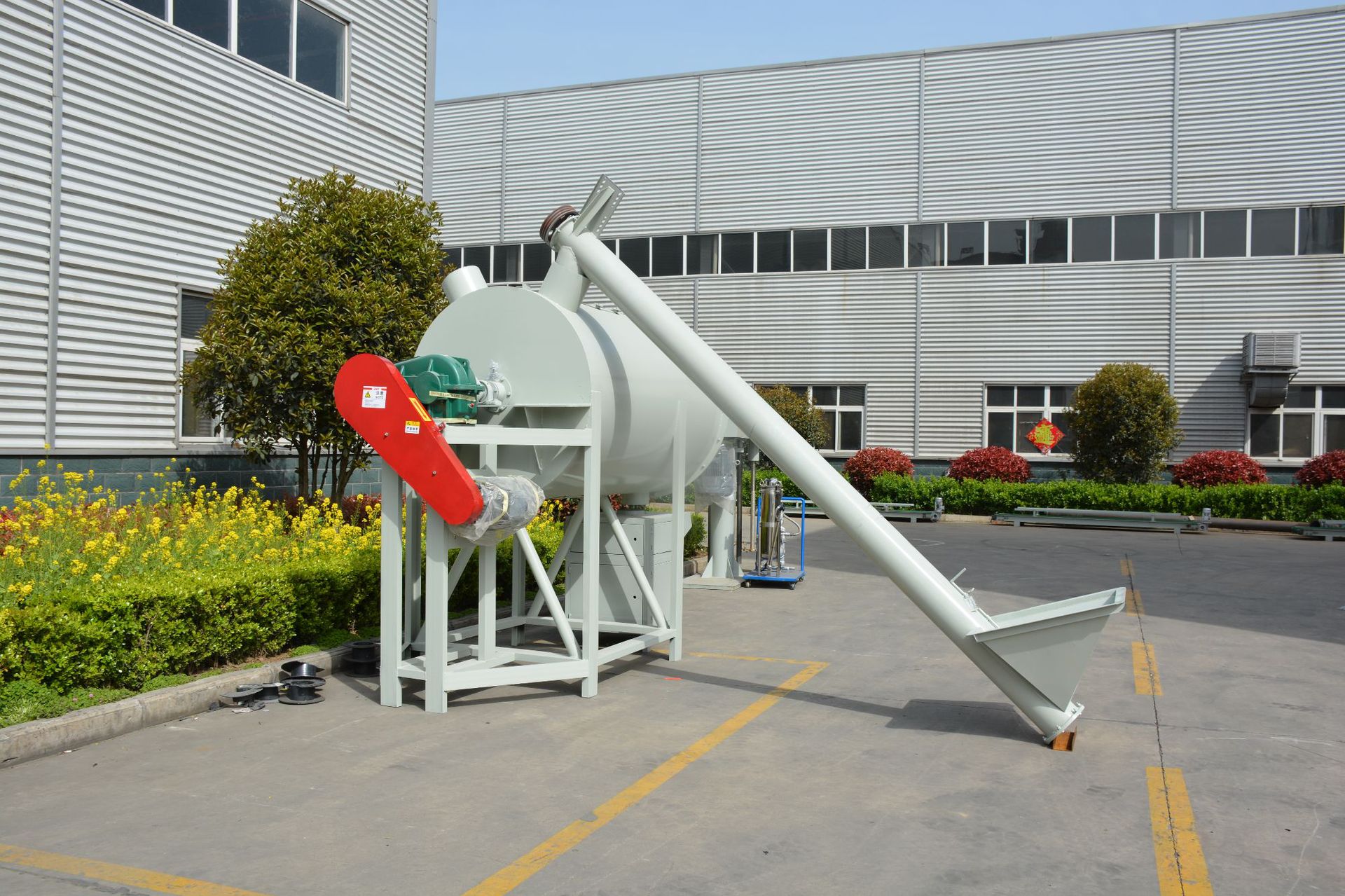 石膏砂浆搅拌机卧式粉刷石膏砂浆搅拌设备轻质粉刷石膏砂浆混合机