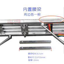 DTB9便携马凳折叠升降加厚加高新型脚手架梯凳伸缩马镫铁装修凳子