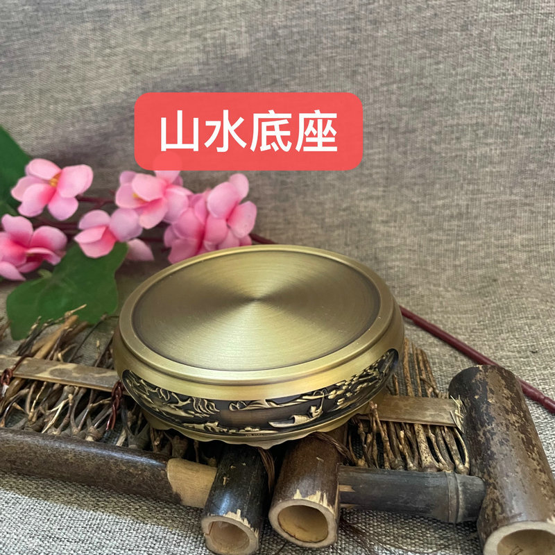 Brass Home Office Decorations Crafts Large and Small Copper Cylinder Ornaments Wholesale Decorative Crafts