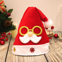 圣诞帽儿童成人圣诞老人鹿角帽子装扮头饰幼儿园圣诞节装饰品礼物