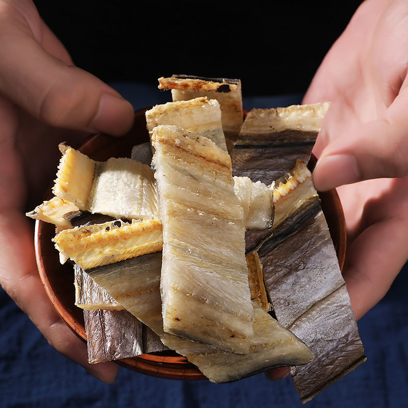 【全淡近10成干】淡晒鳗鱼干 鳗鱼片淡干去头尾温州特产海鲜干货