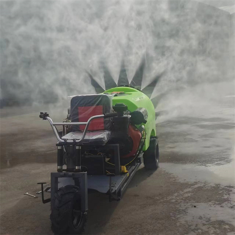 诚峰三轮车座驾果园风送式打药机 桃树乘坐式果园喷雾机