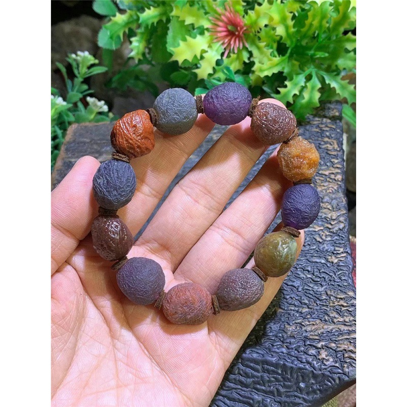 戈壁毛线团筋脉多宝玛瑙手串男女款原石手链筋脉玛瑙手链子首饰