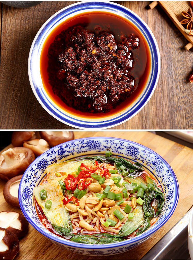 米线调料2斤桶装重庆小面麻辣杂酱面担担面麻辣面拌面酱料辣椒酱