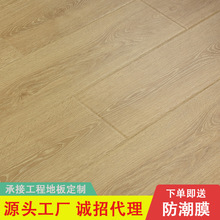 厂家现货批发强化复合木地板10.5mm封蜡耐磨办公室工程公寓木地板