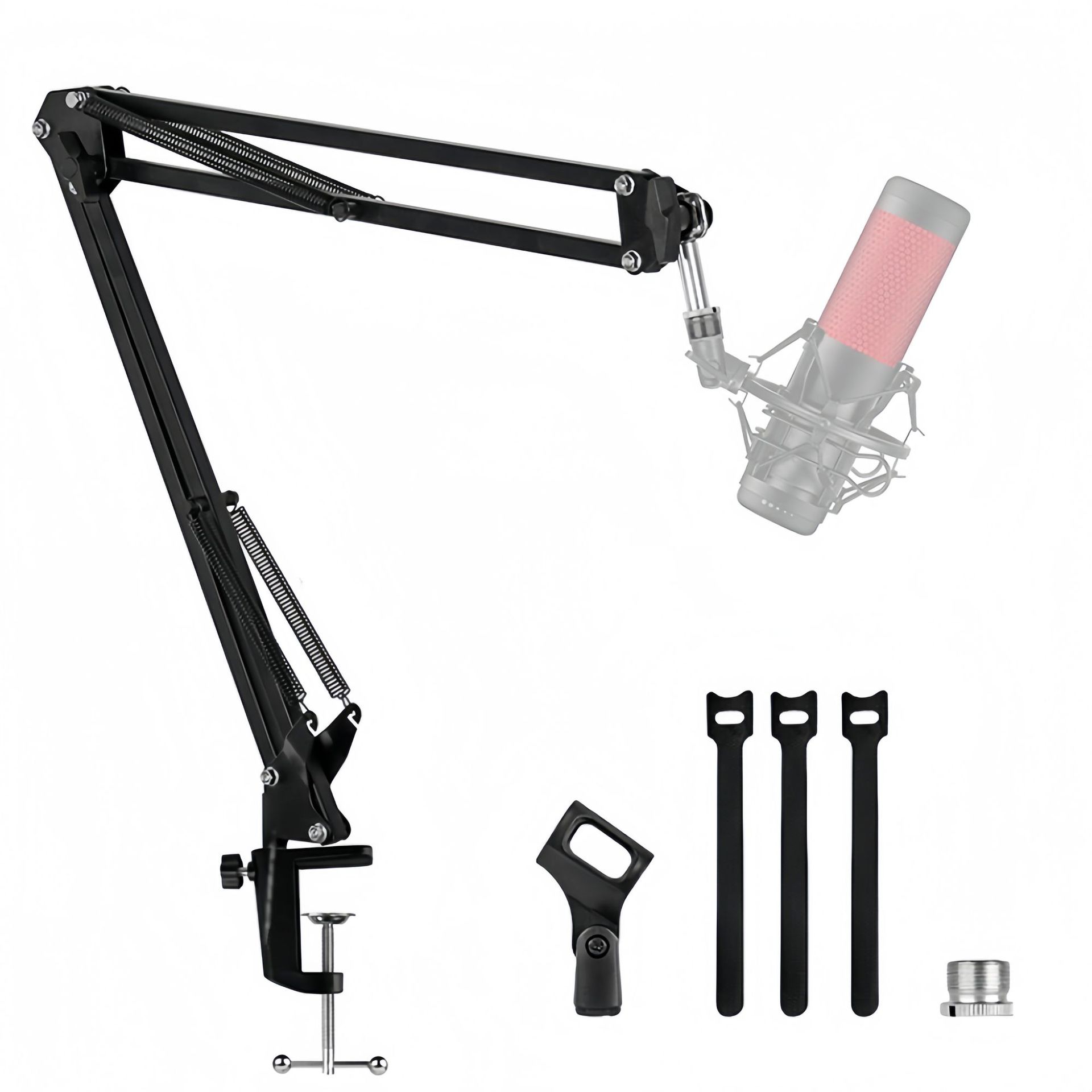 跨境同款nb-35悬臂套装支架直播桌面支架万向手机支架-阿里巴巴