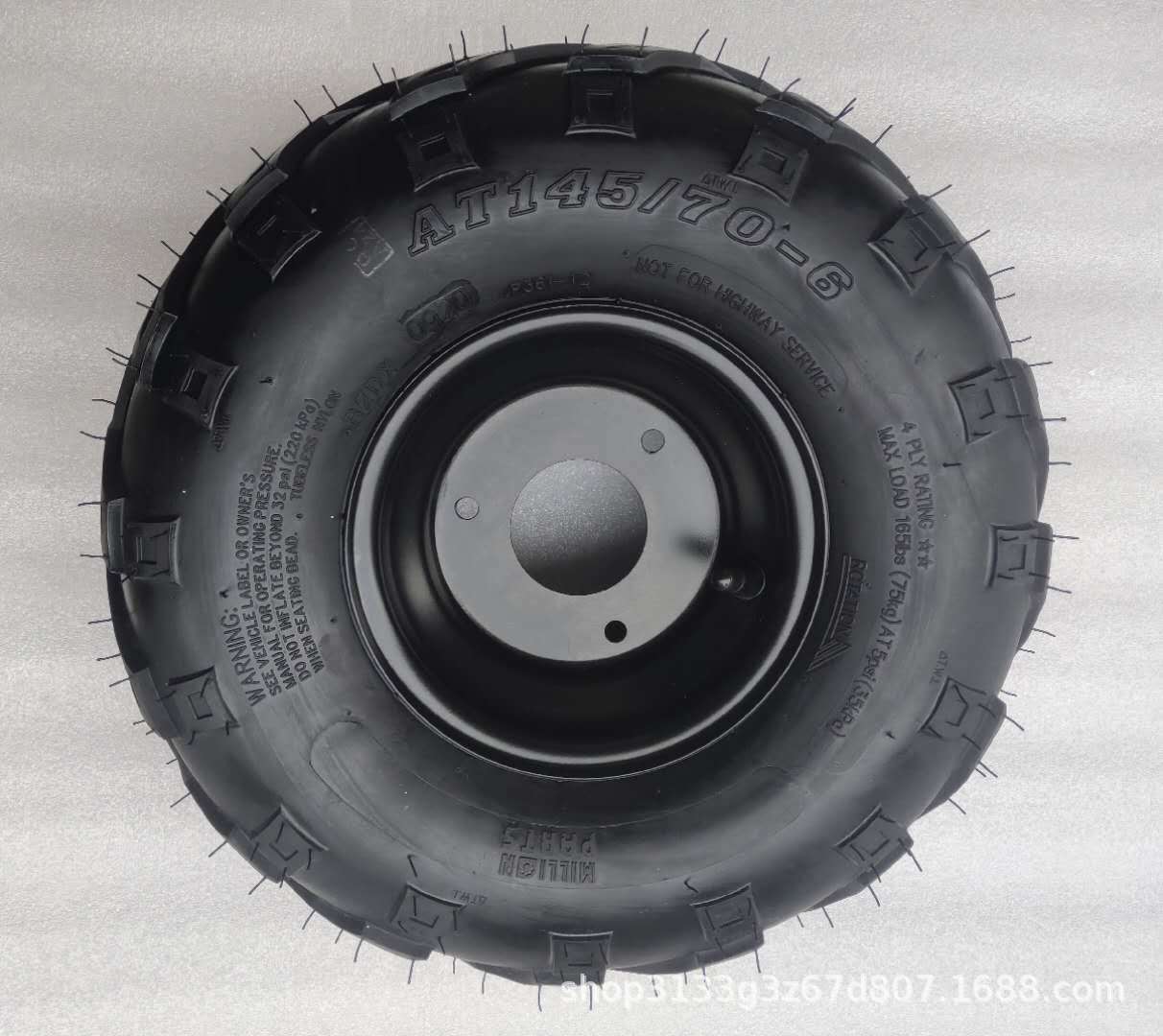145/70-6沙滩车轮子 农用车 打药机轮子 四轮游乐车真空车轮整轮