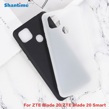 适用ZTE Blade 20 Smart手机壳翻盖手机皮套TPU布丁套软壳