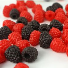 仿真树莓桑葚 仿真小水果模型 假草莓烘培店蛋糕DIY 摆设装饰道具