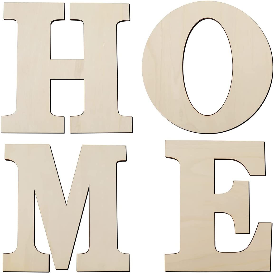 厂家直销木质礼品home字母  墙壁标牌客厅房间装饰 diy涂鸦工艺品