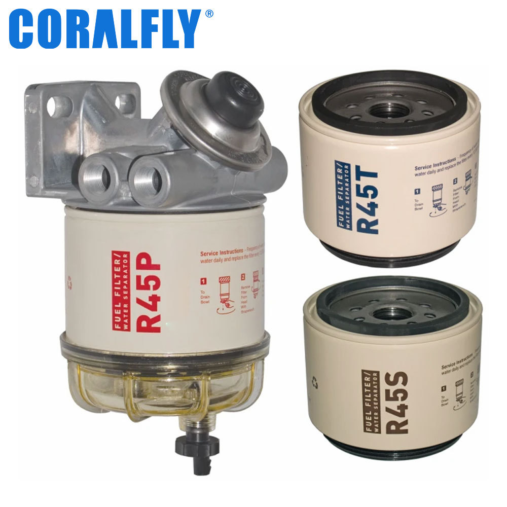柴油滤清器油水分离器总成r45t p551849 fs19734 20381204过滤器