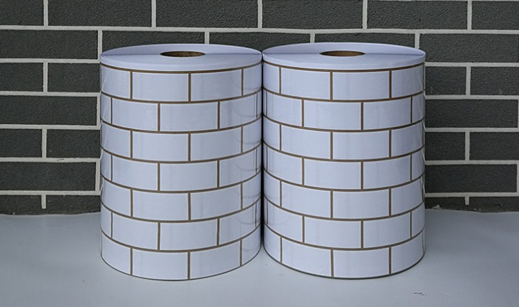 厂家直接出售真石漆仿砖胶带 可定制外墙仿砖真石漆模具胶带