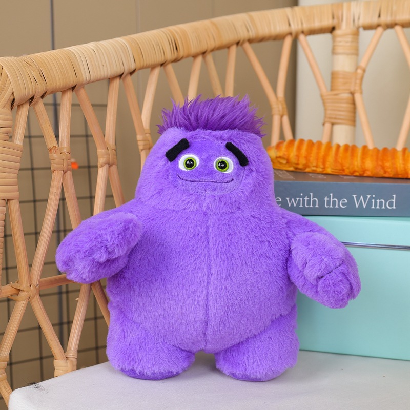 跨境热销if plush如果动画电影周边玩偶节日礼物可爱紫色毛绒玩具