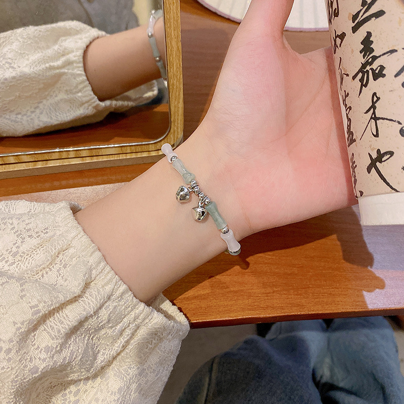 New Chinese Hot Beaded Bracelet Women's High-Grade Minority All-Match Pearl Bracelet Retro Couple Hand Jewelry Wholesale