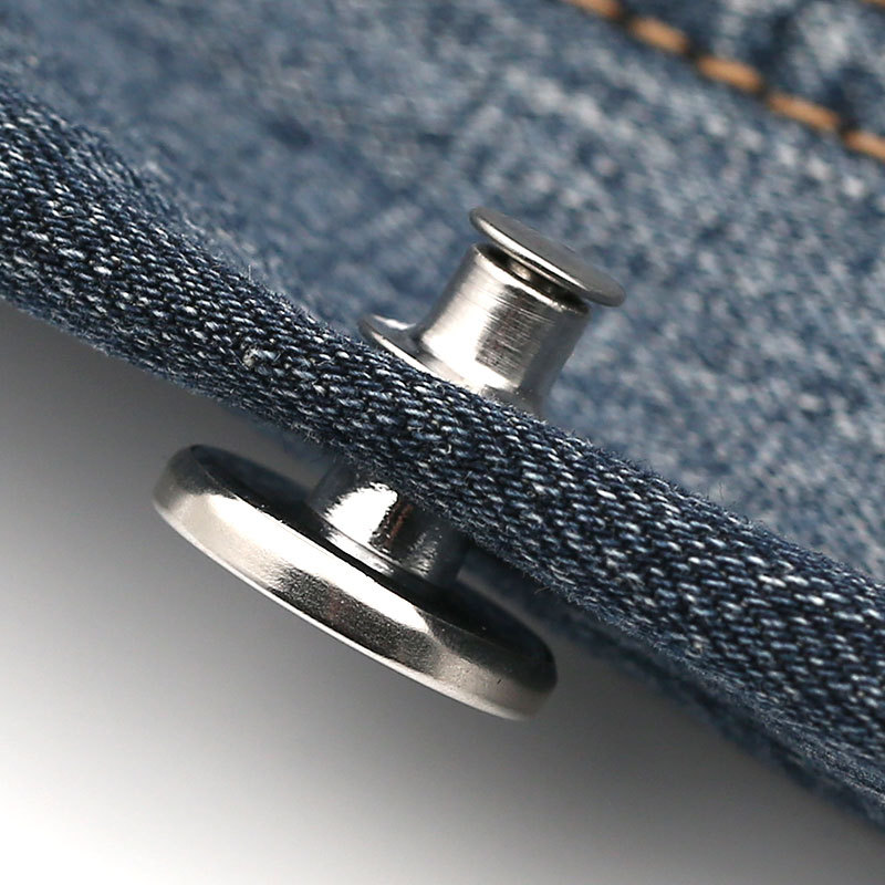 改裤腰扣子牛仔裤纽扣可调节收腰钮扣可拆卸腰围大改小免钉扣