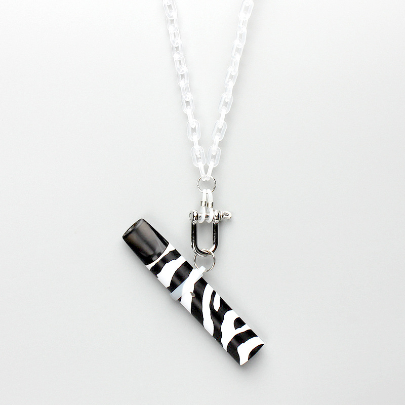 适用于relax悦客柚子魔笛挂绳挂链电子小烟杆挂脖长项链锐克迷雾