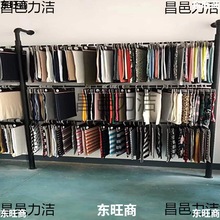 上墙立柱服装货架布料纺织面料样布色卡架卷布架改色膜展示架伸缩