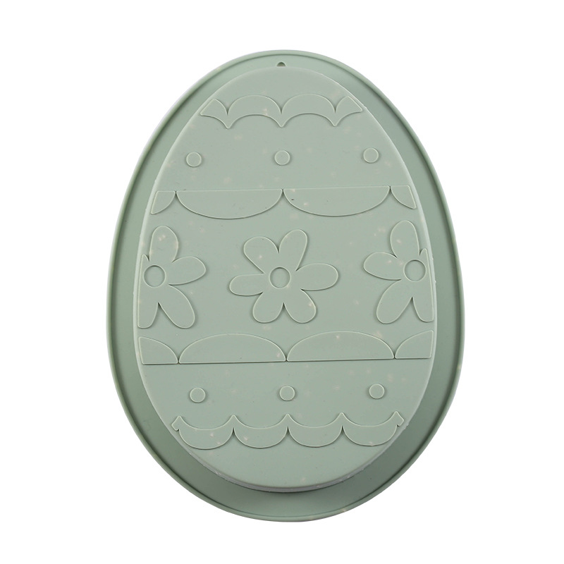 New Easter Dinosaur Egg Rabbit Baking Cake Plate Mold High Temperature Resistant DIY Tool Silicone Cake Mold