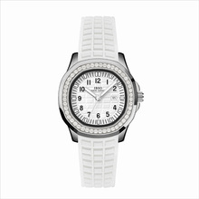 IBSO/爱彼思诺时尚新款方形镶钻石英女士硅胶手表抖音直播同款