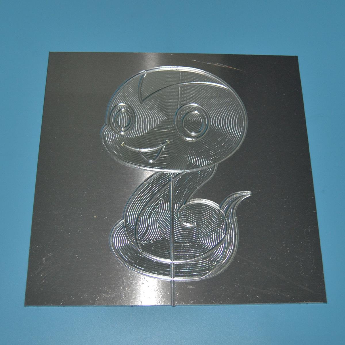 糖人模具糖画模板模具公园铝板广场12生肖大号摆摊糖人铝模具