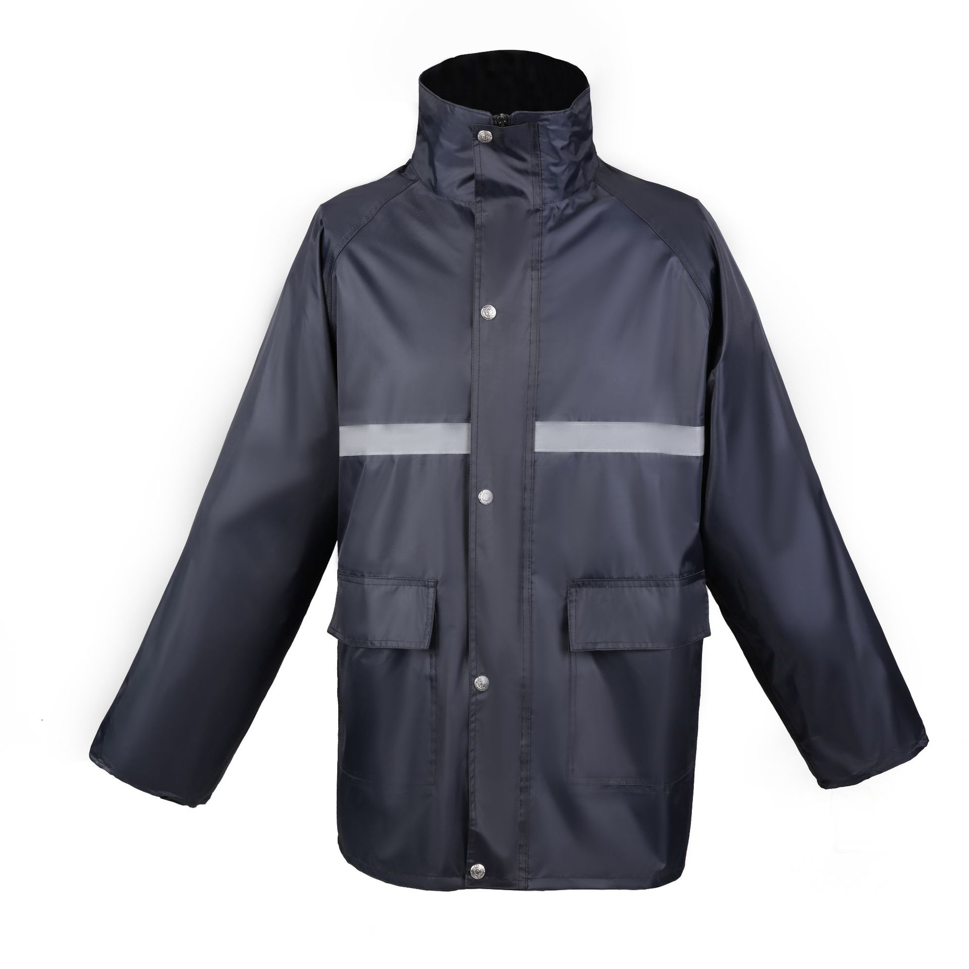 3537正品反光雨衣单人成人摩托车骑行保安值勤劳保雨衣雨裤套装