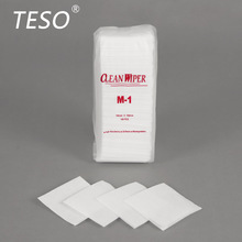 厂家供应白色工业折叠擦拭纸优质吸油水M-1无尘纸吸油无尘纸