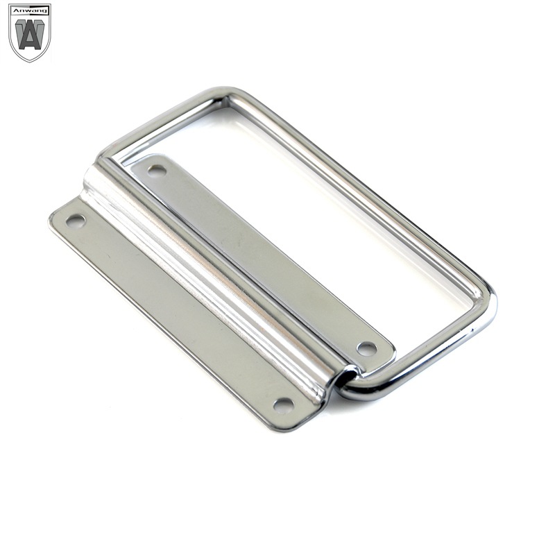 586活动拉手工业折叠拉手 承重型工业板型提手工具箱环把手箱环提