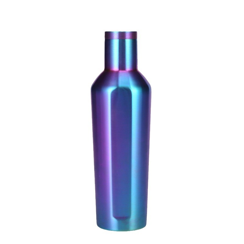 Wholesale Hot Sale Vacuum Thermos Cup 304 Stainless Steel Red Wine Bottle Outdoor Car Riding Portable Sports Bottle